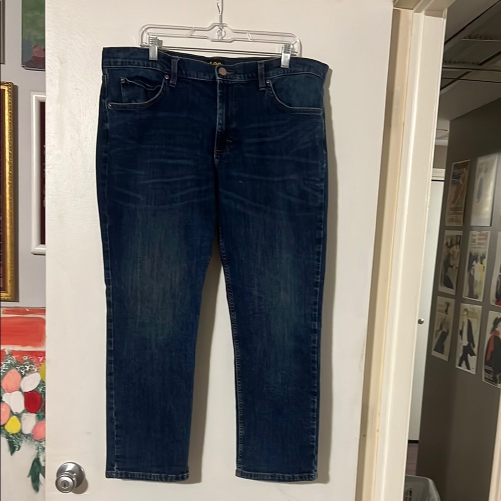 Lee straight fit Men's Blue Jeans